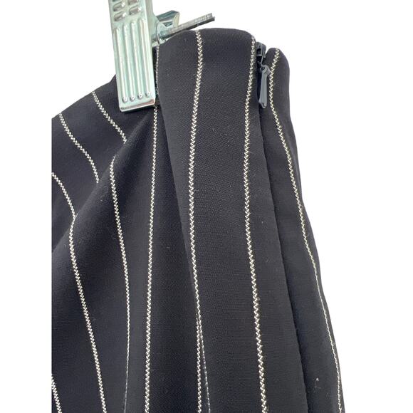 W’s Carlisle navy lined wool pinstriped trousers sz 10‎ chic - Picture 4 of 8